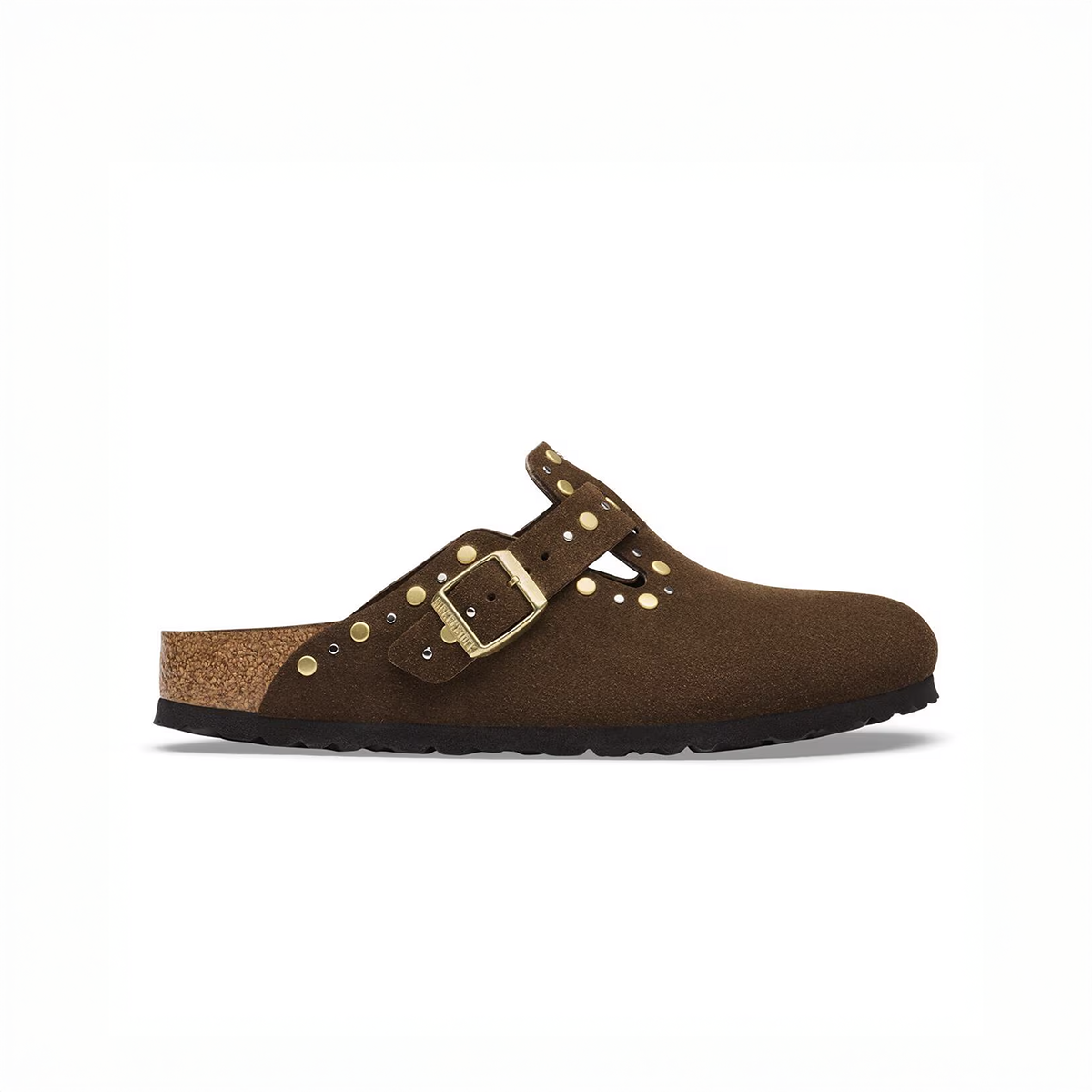 Boston Rivet in Carafe Suede