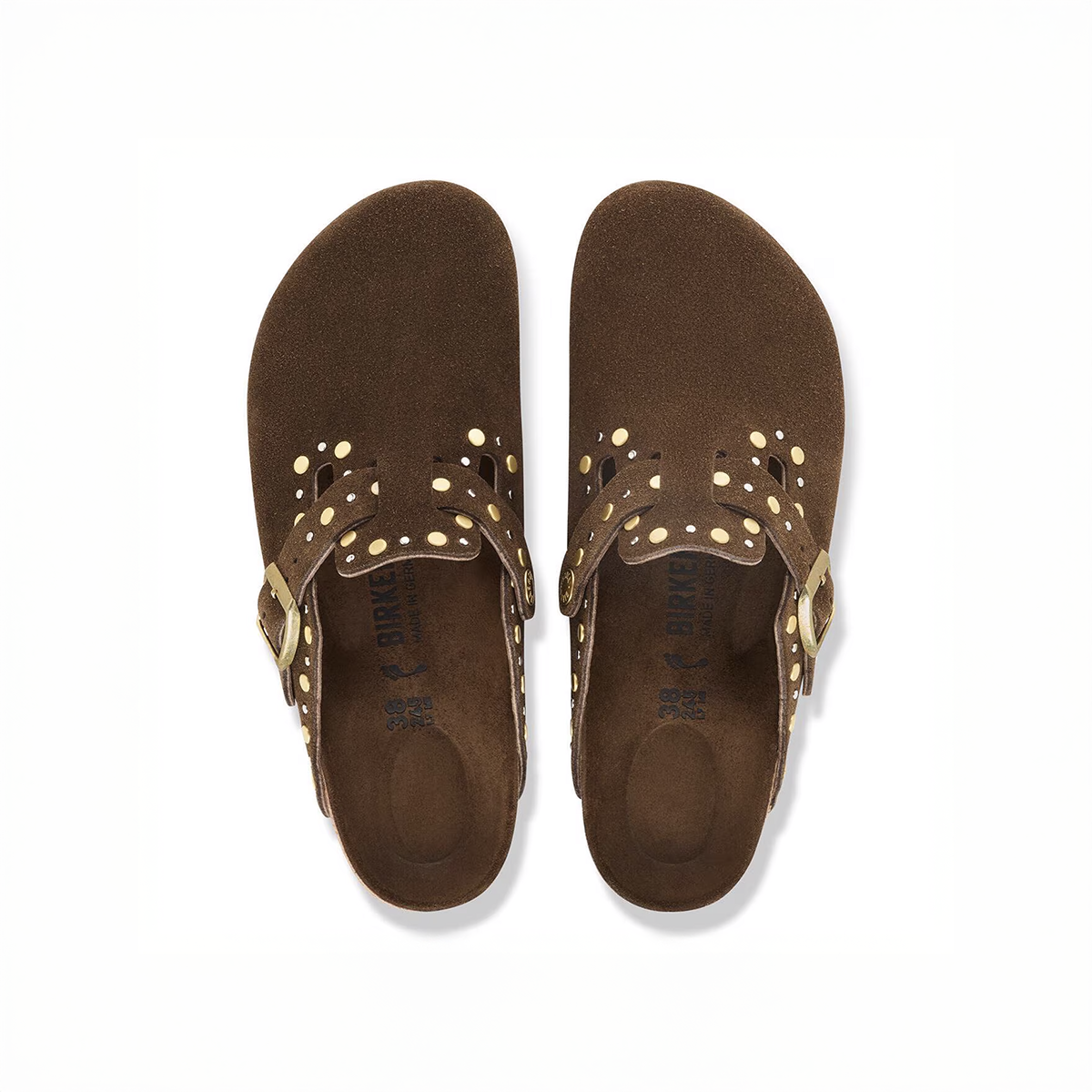 Boston Rivet in Carafe Suede