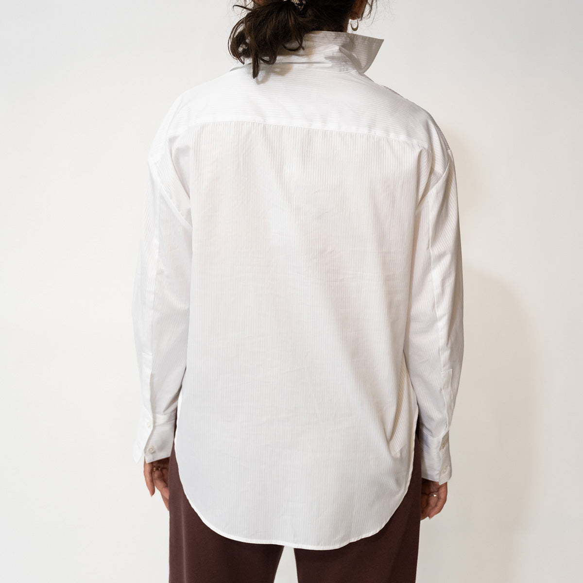 Webster Shirt in Corded White
