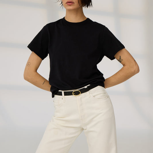 Iconically Soft Tee in Black