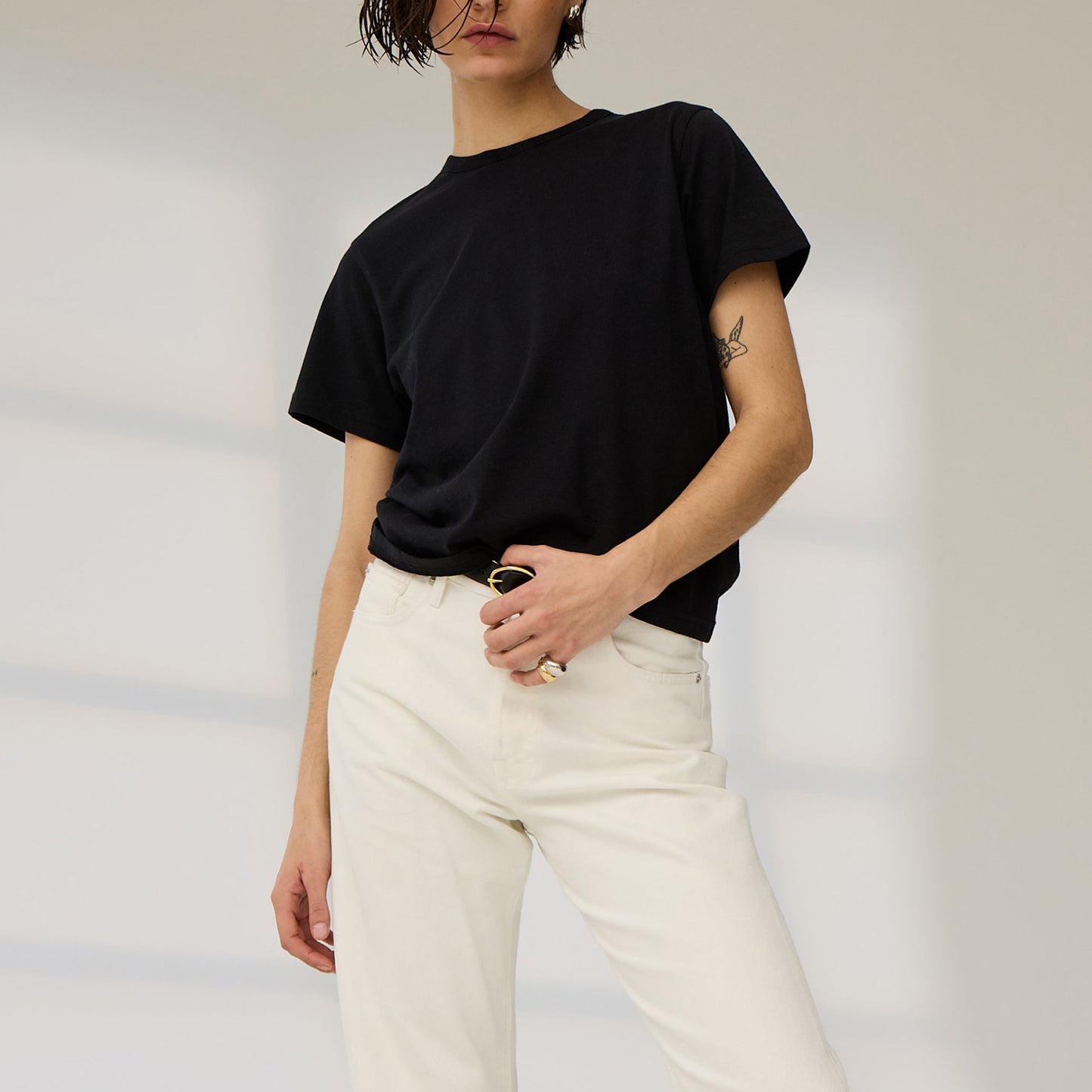 Iconically Soft Tee in Black