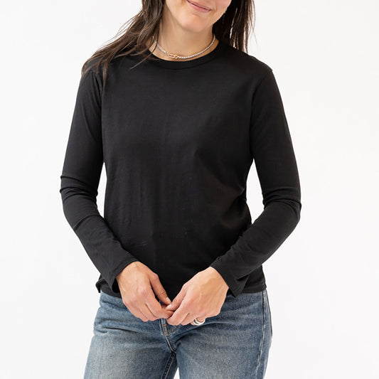 Longsleeve Perfect Tee in Black