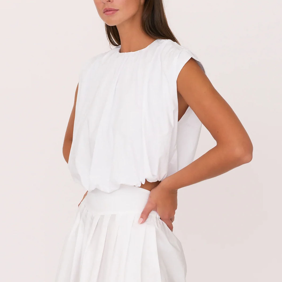 Lya Blouse in White