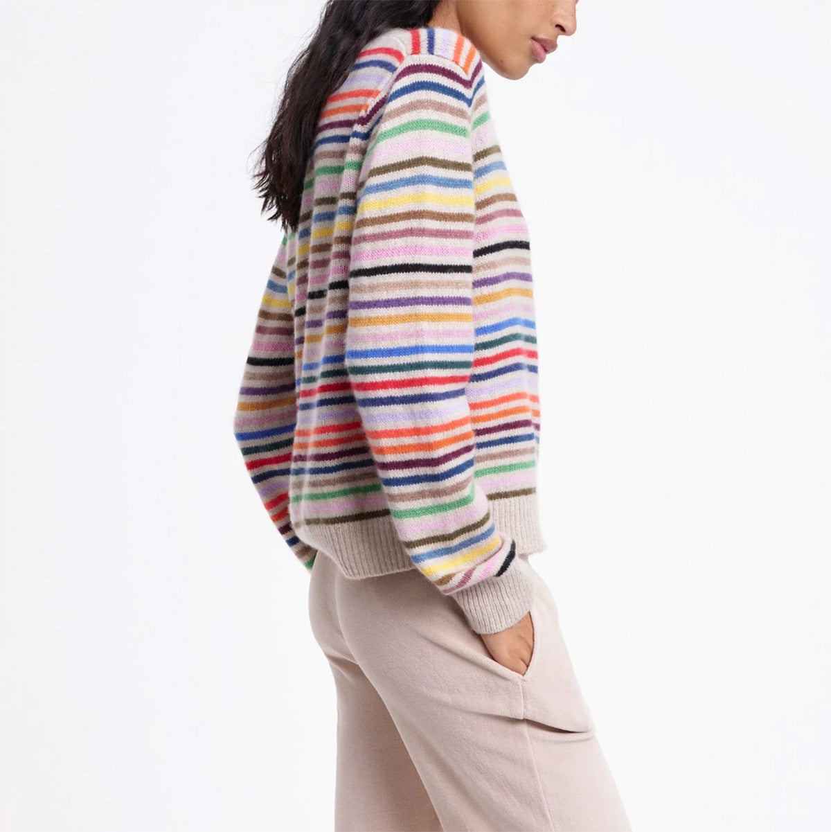 Kismet Jumper in Multicolor Stripe