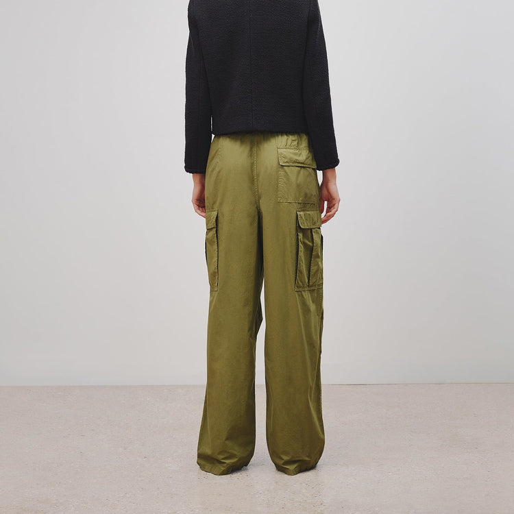 Lison Cargo Pant in Olive Green