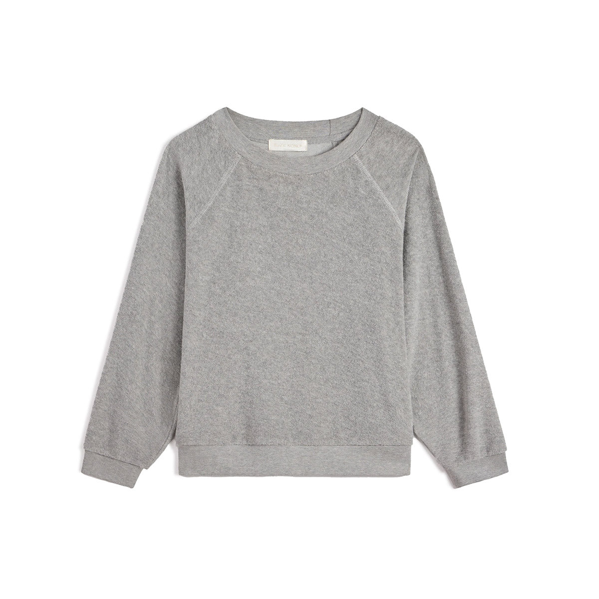 Tilos Sweatshirt in Grey Heather Terry