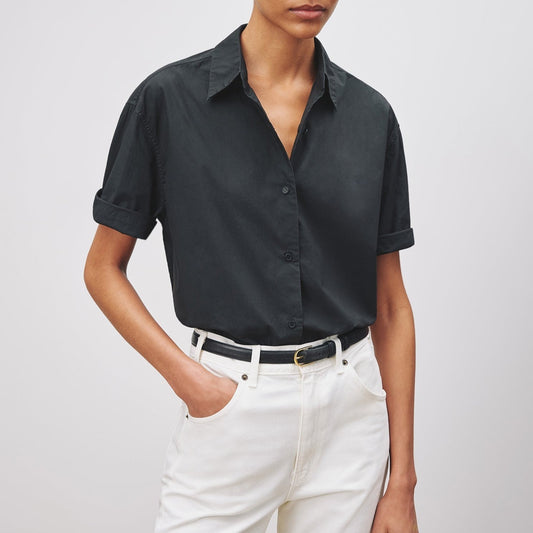 Alban Button Up in Black