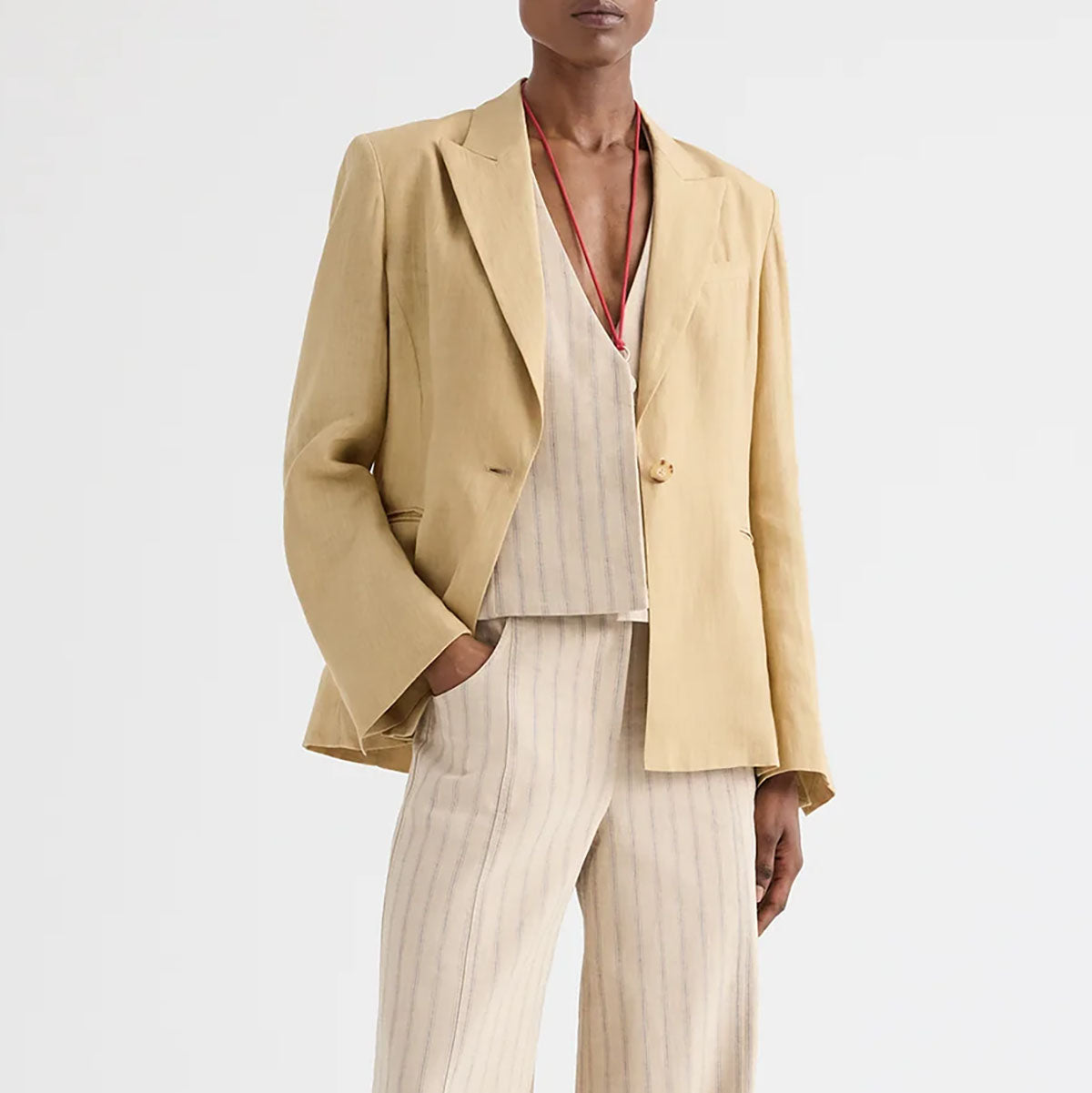 Boy Blazer in Candied Ginger