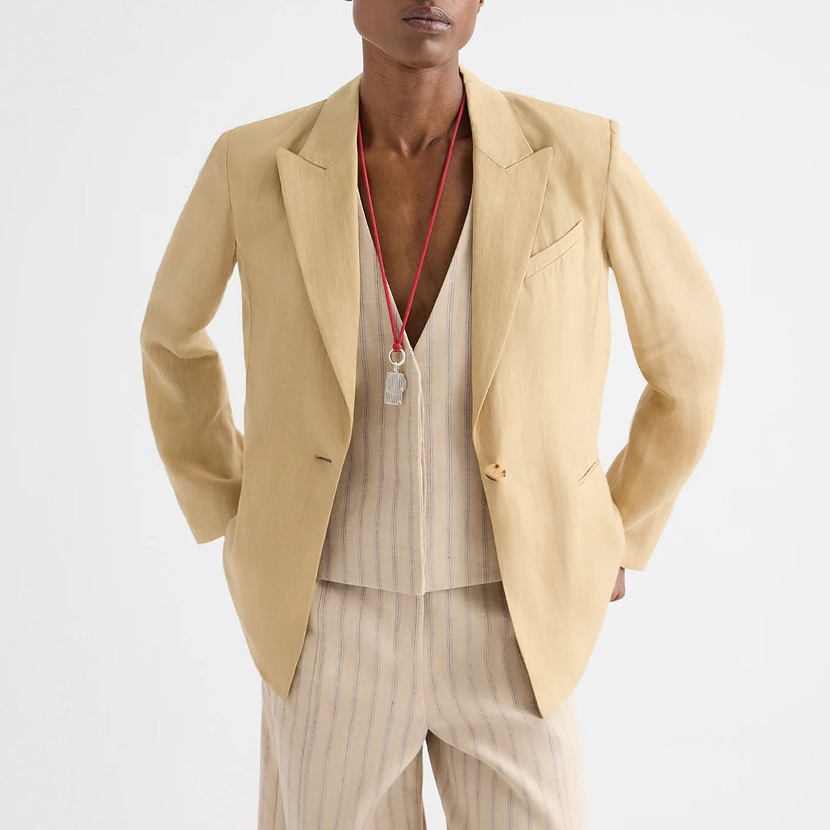 Boy Blazer in Candied Ginger