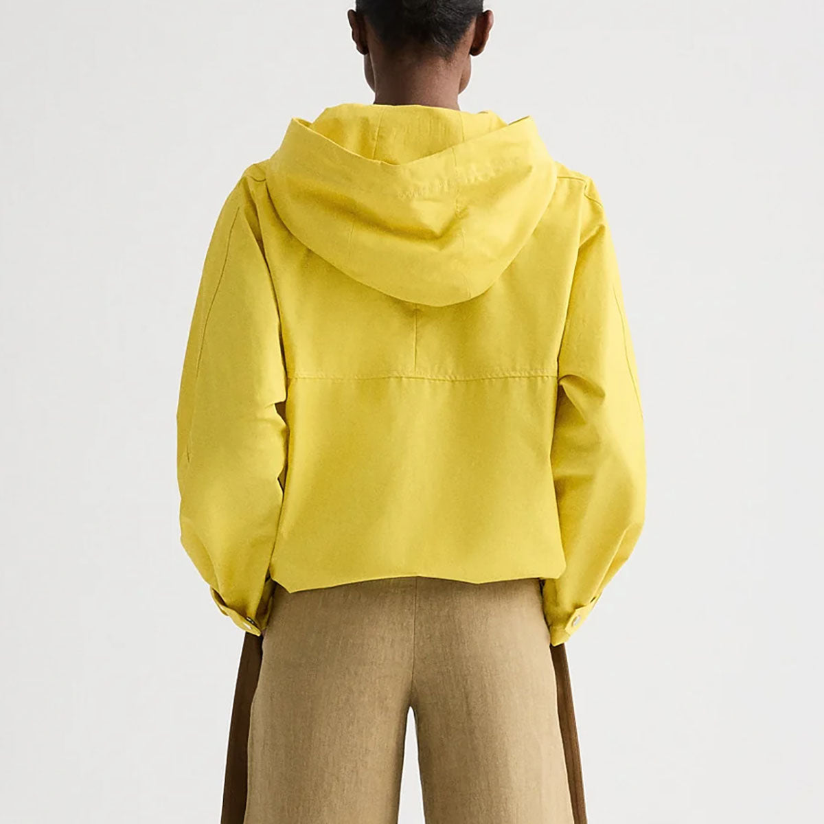 Rain Check Anorak in Yellow