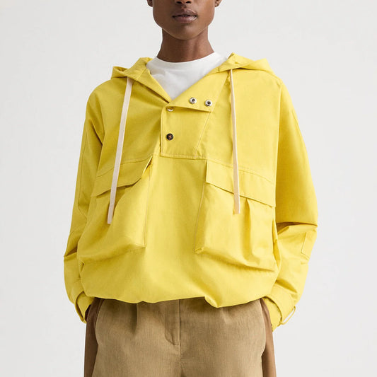 Rain Check Anorak in Yellow