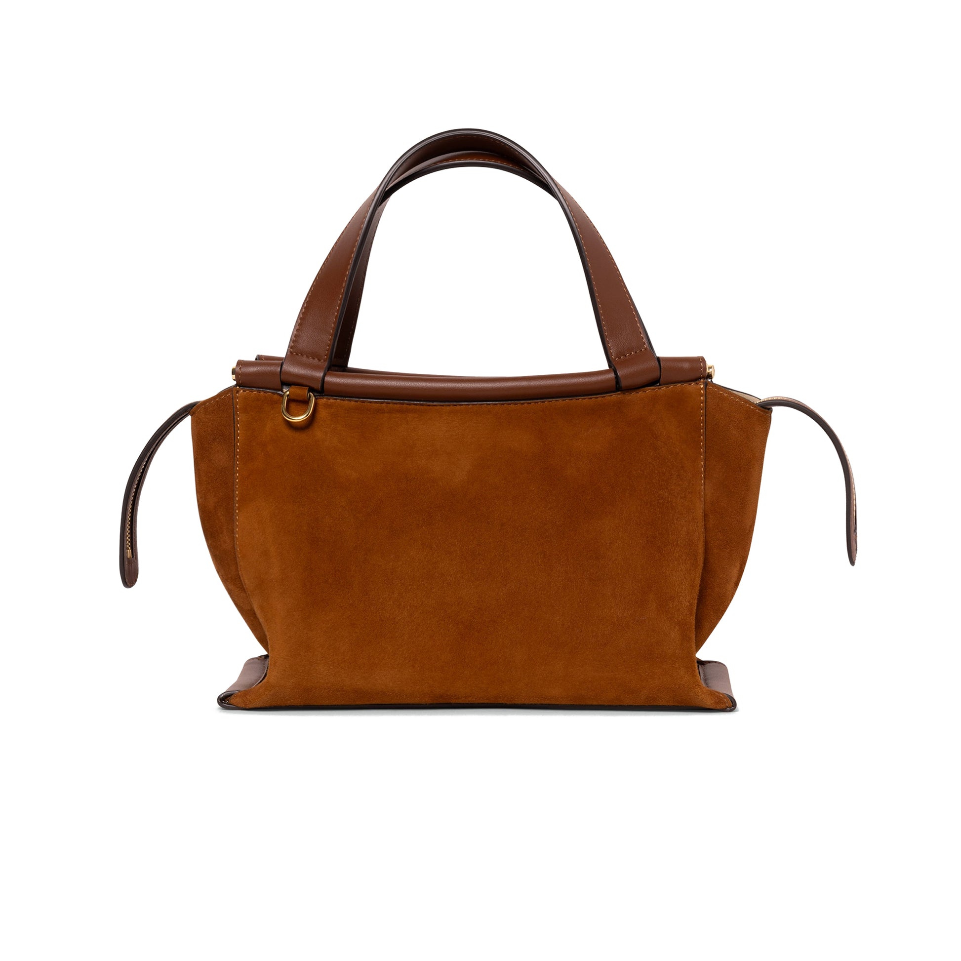 Ida Handbag in Tan Suede