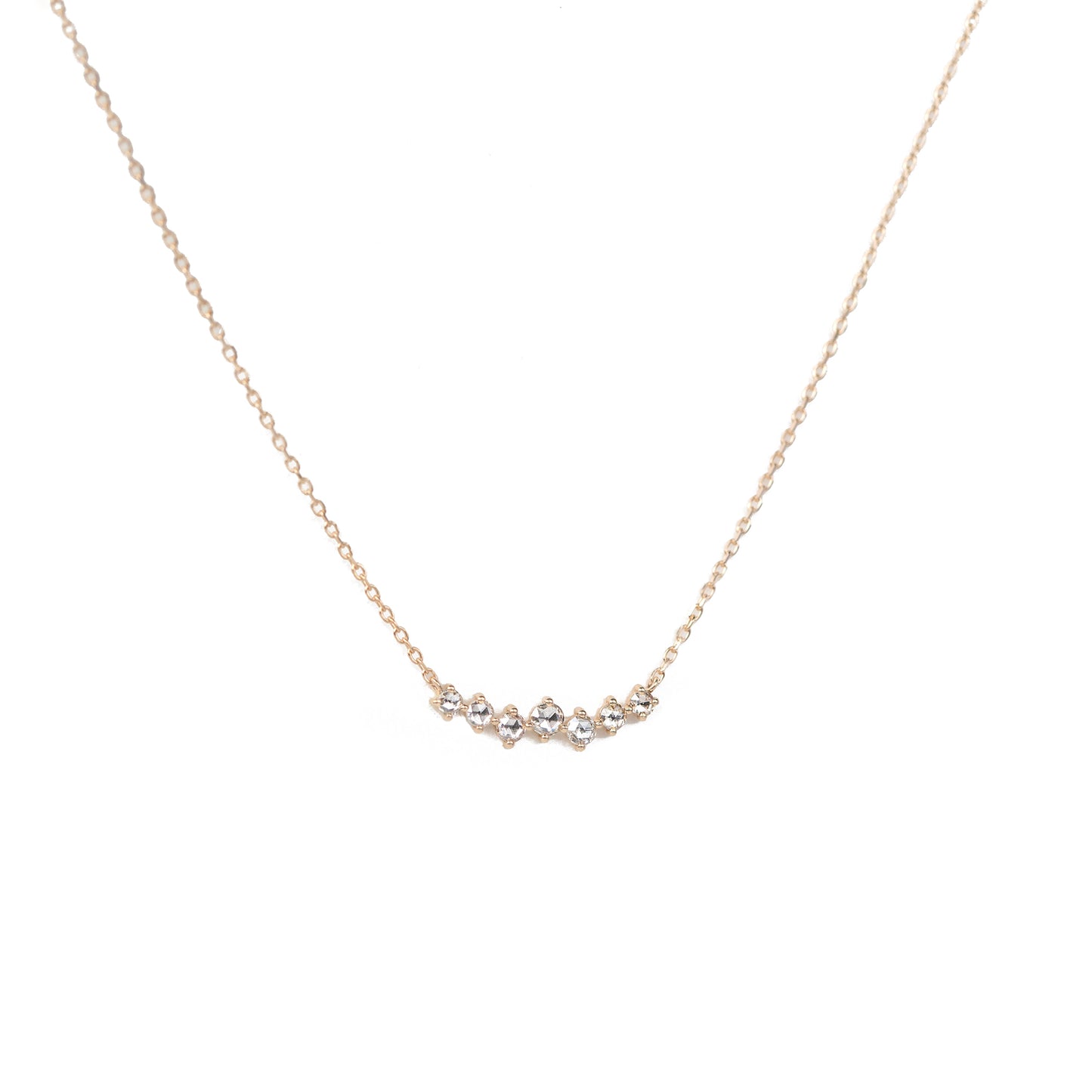 Twisted Diamond Necklace