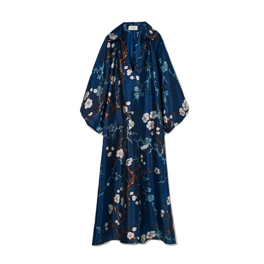 Floral Dress in Almond Blossom