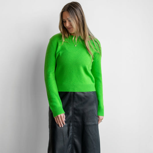Mable Sweater in Evergreen
