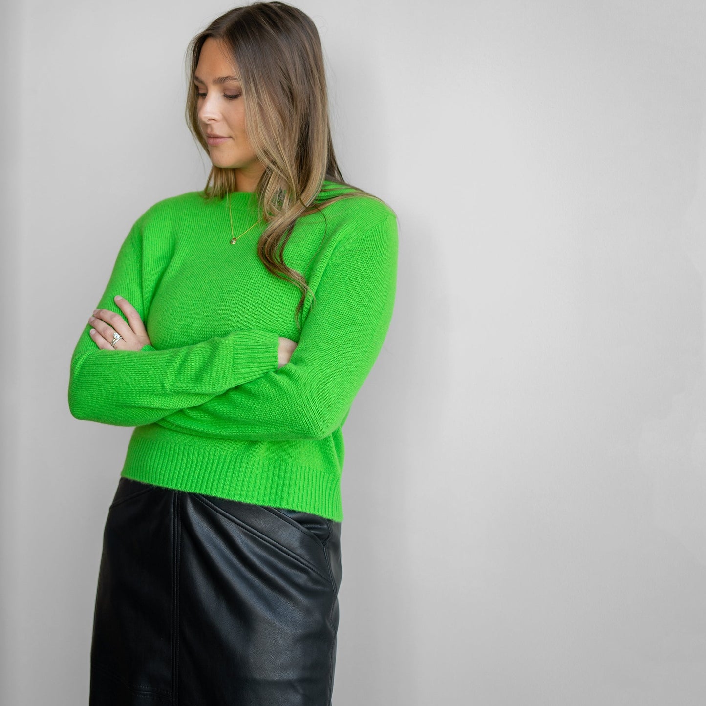 Mable Sweater in Evergreen