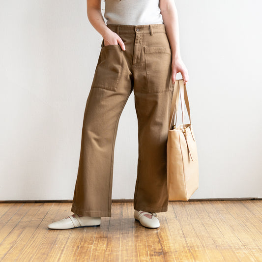 Fuoco Twill Pant in Tobacco