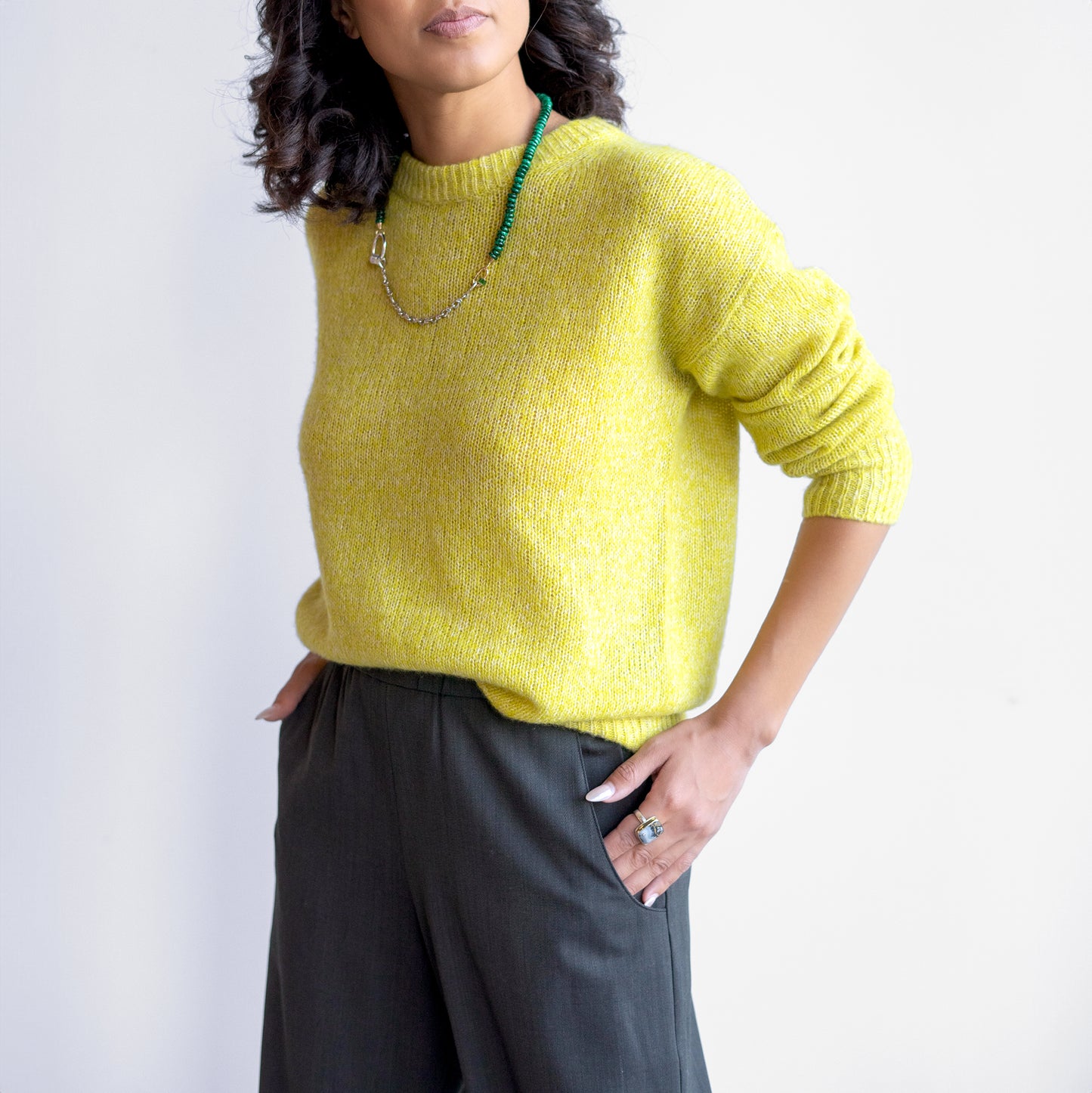 Lova Knit Pullover in Dandelion