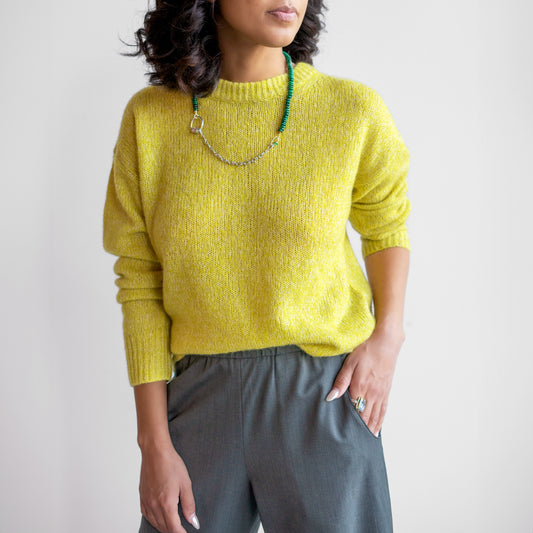 Lova Knit Pullover in Dandelion