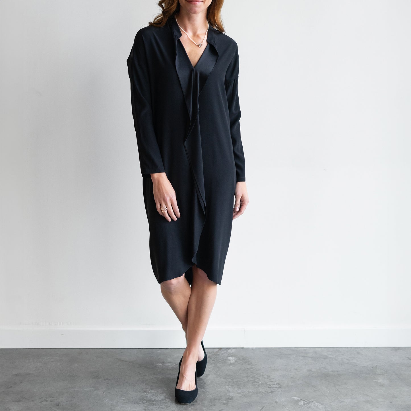 Fin Gaban Dress in Black