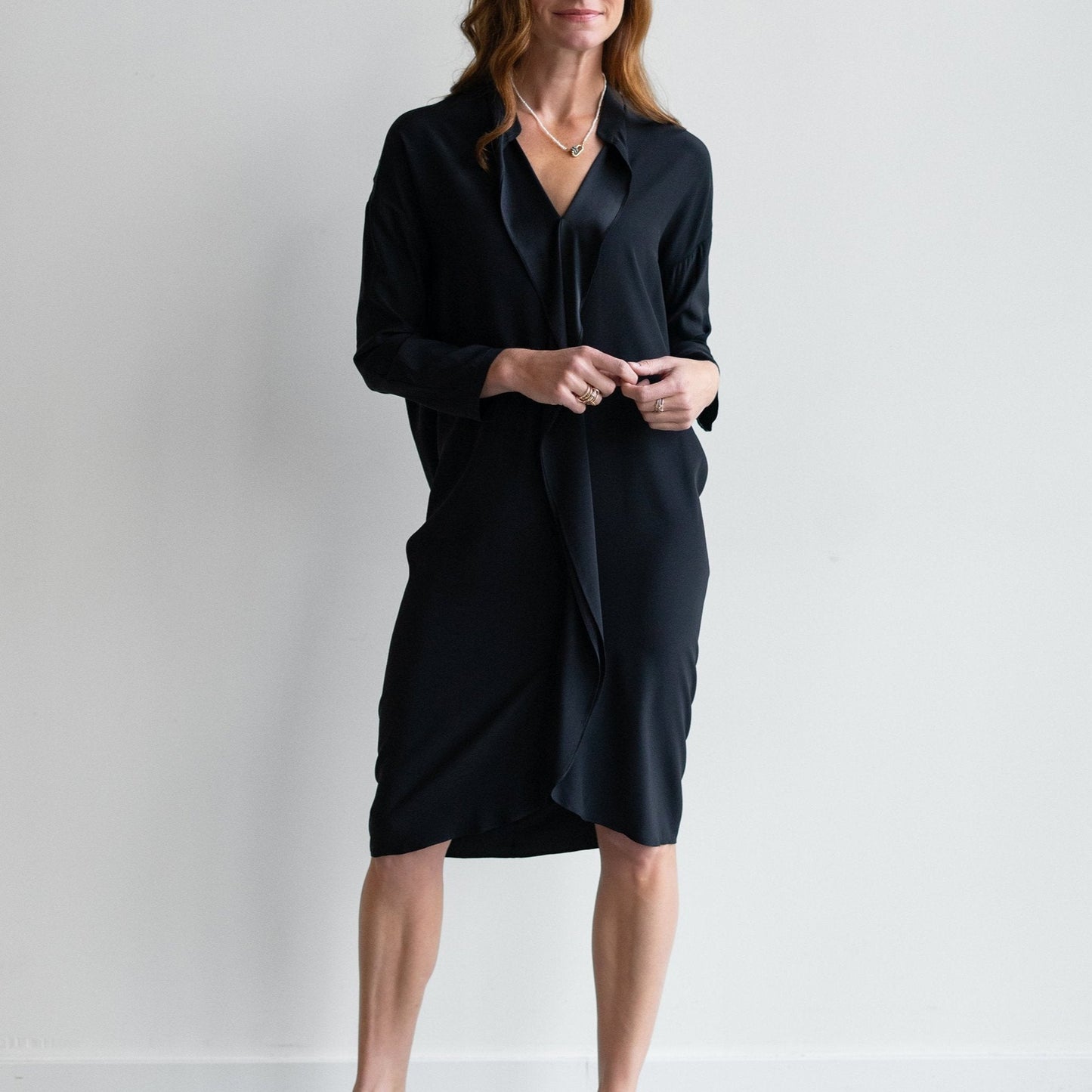 Fin Gaban Dress in Black