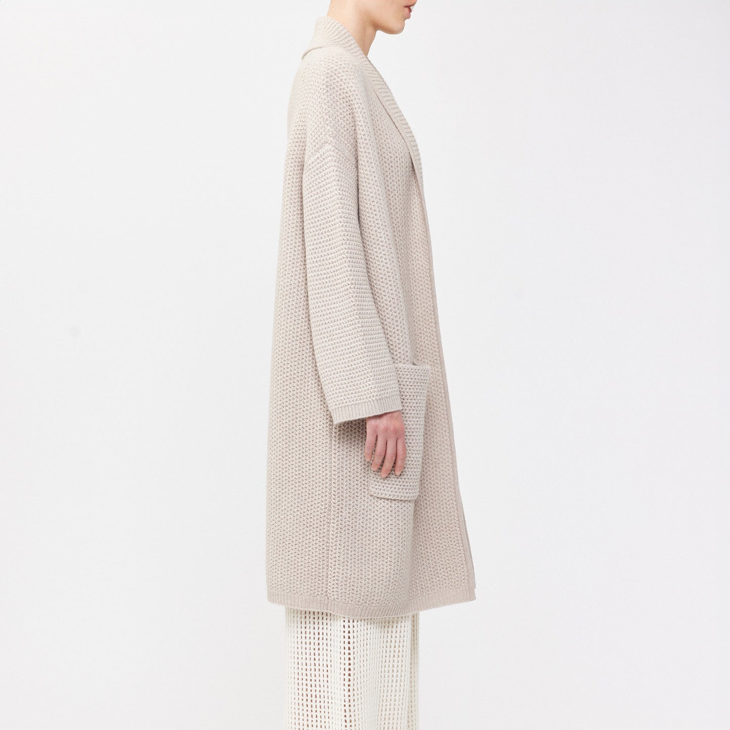 Ming Knit Duster in Sand