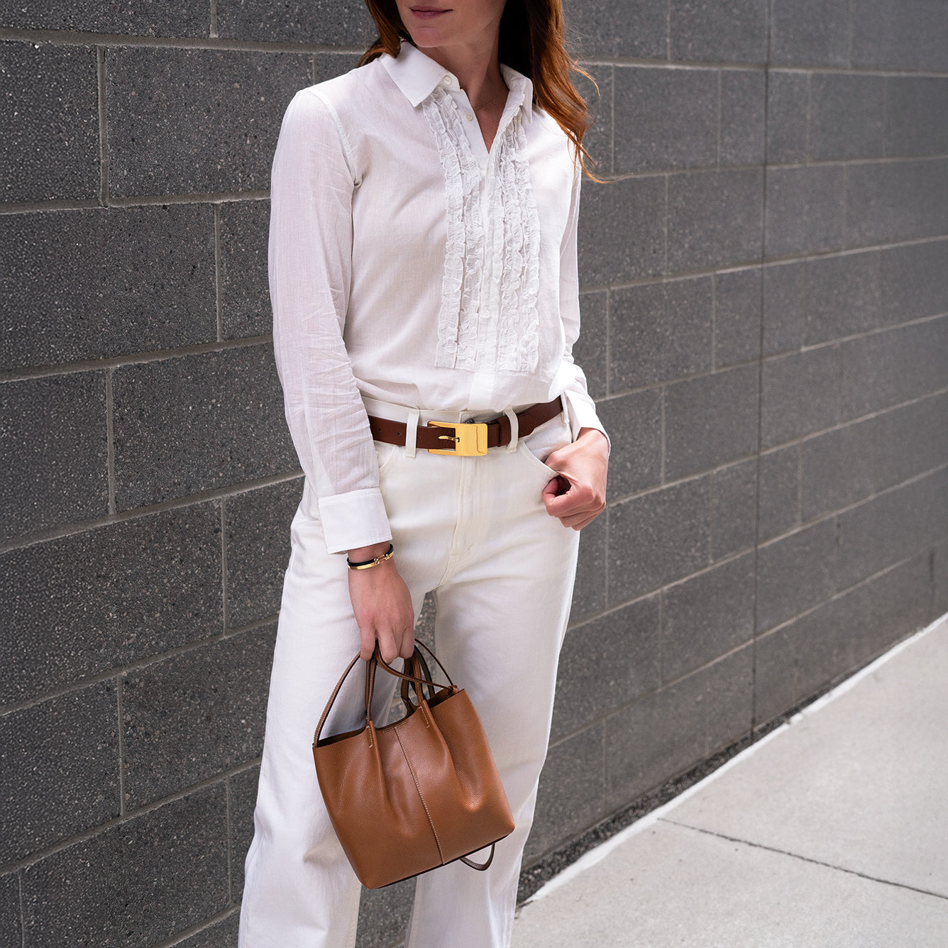 Nina Crossbody in Gianduia