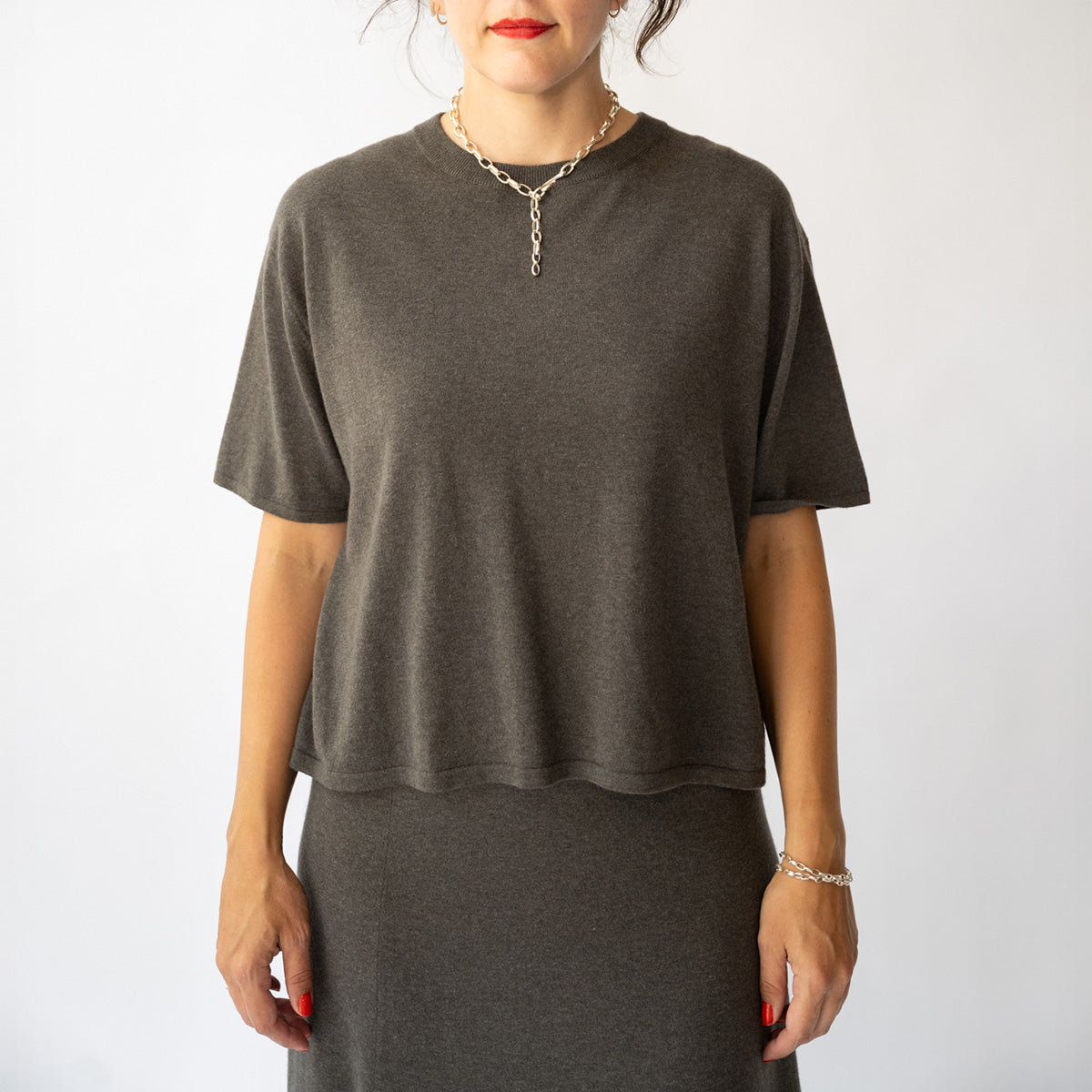Rubie T-Shirt in Deep Walnut