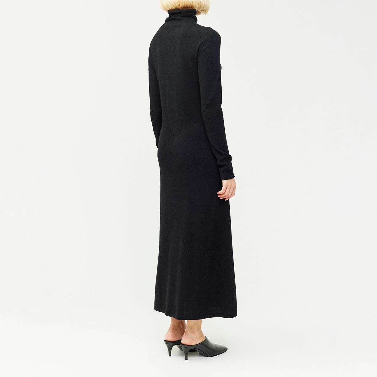 Ailina Sweater Dress in Black