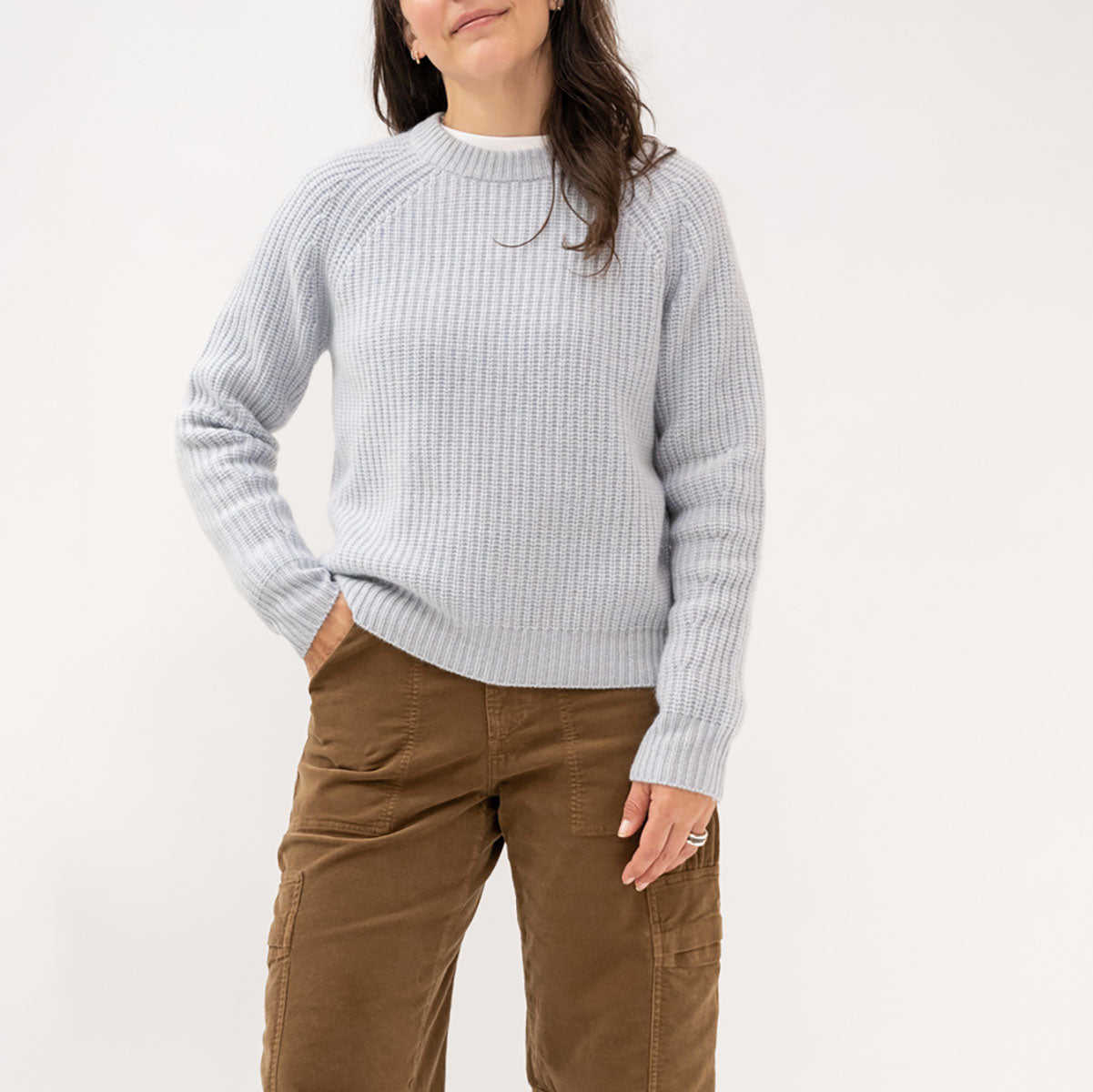 Miki Sweater in Misty Blue