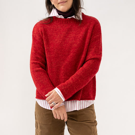 Nelsy Sweater in Blood Orange