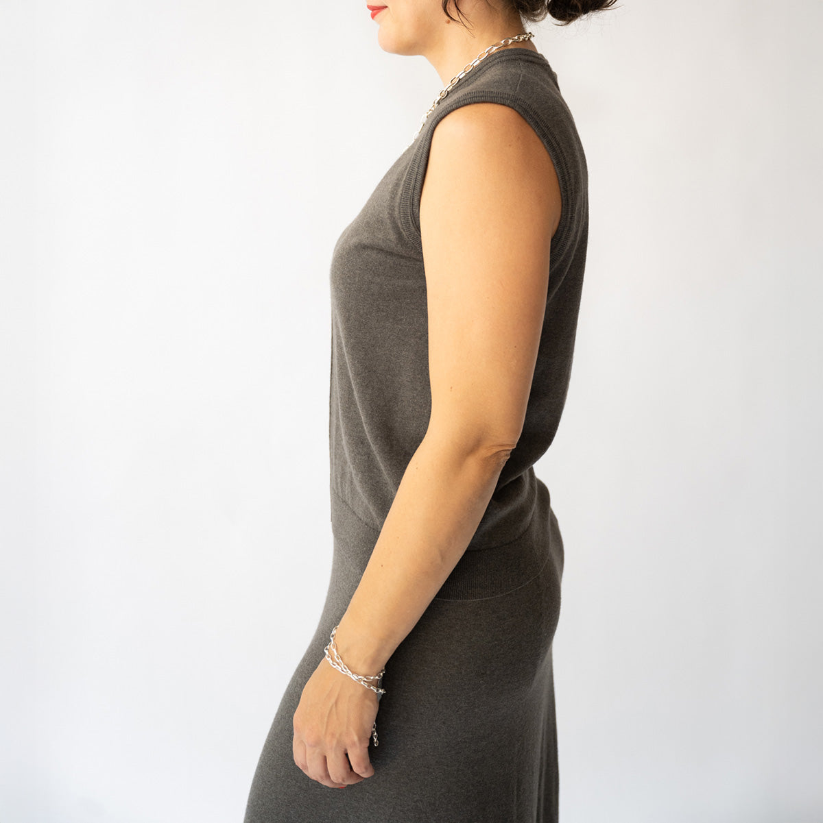 Agna Top in Deep Walnut