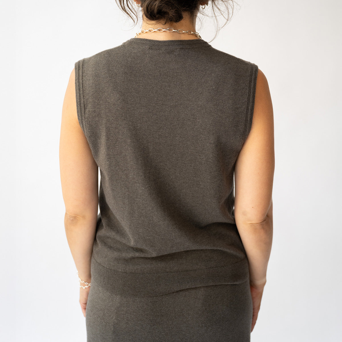 Agna Top in Deep Walnut