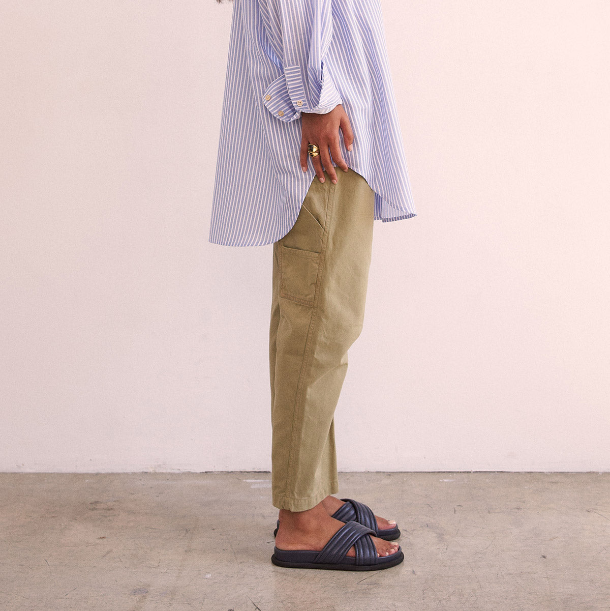 The Hammer Loop Pant in Eucalyptus