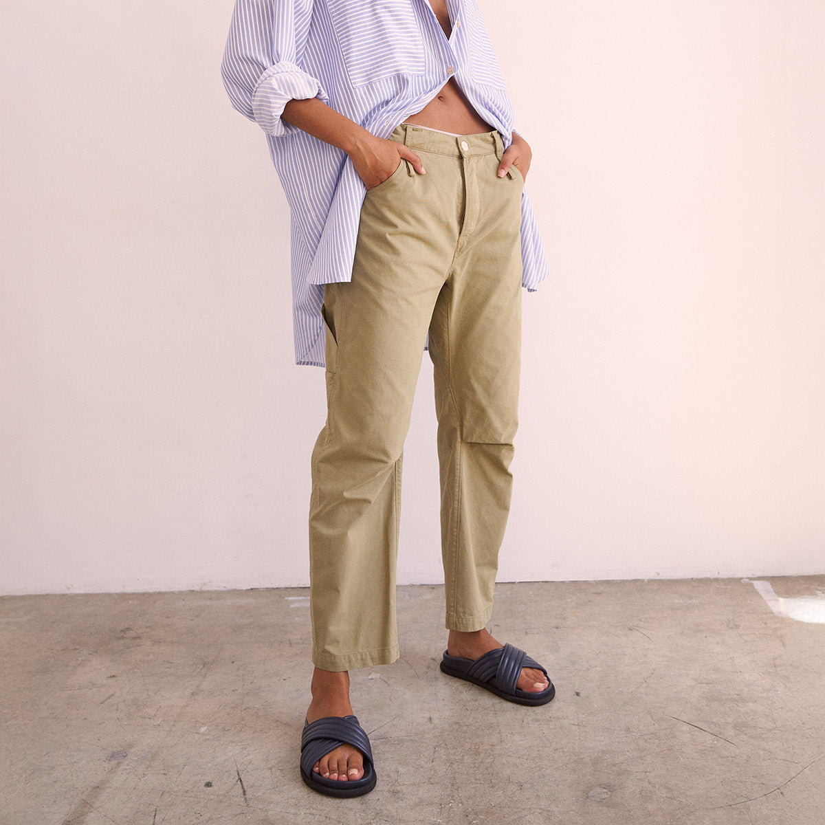 The Hammer Loop Pant in Eucalyptus