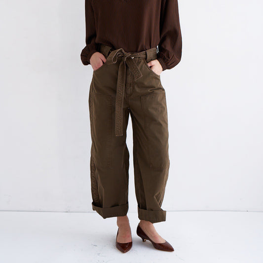 The Karate Pant in Military Green