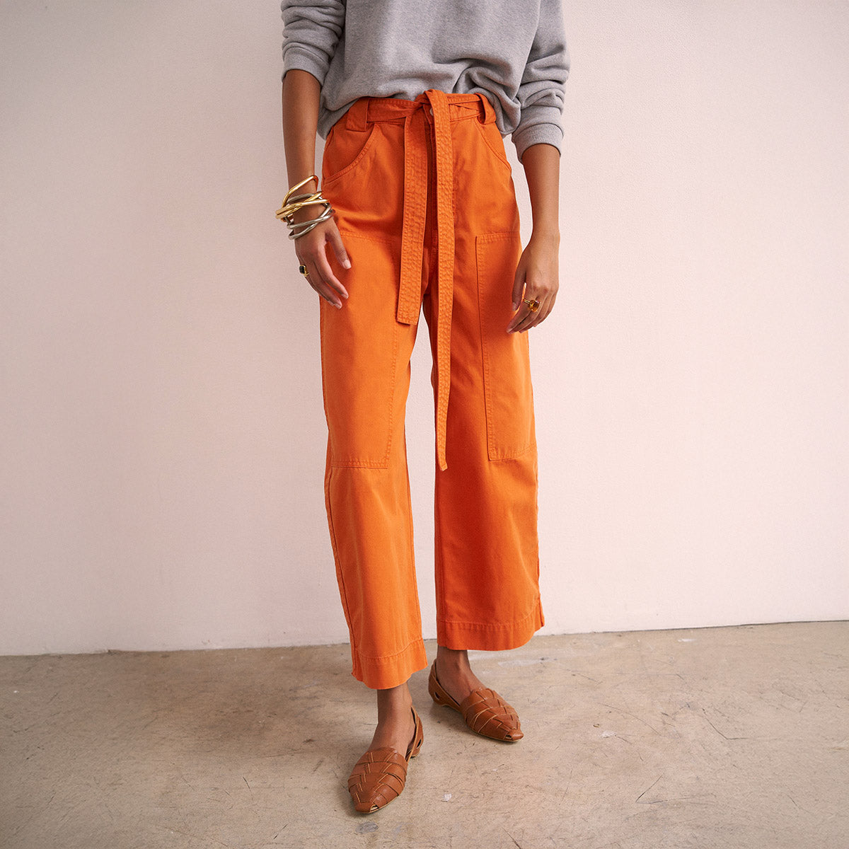 The Karate Pant in Orange