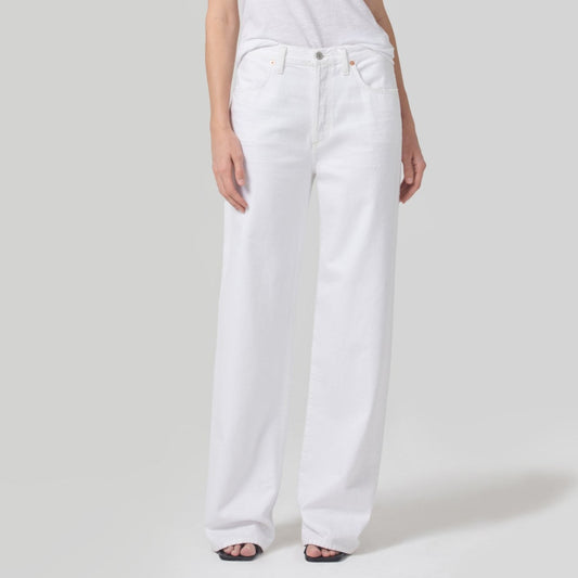 Annina Trouser Jean in Seashell White