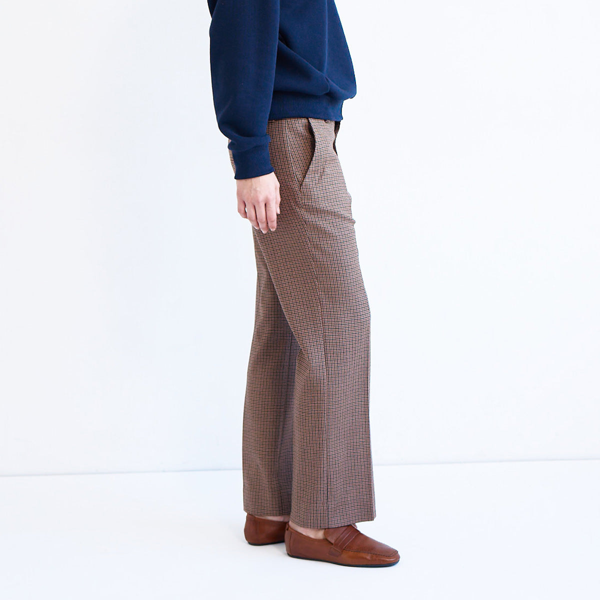 The Kick Trouser in Houndstooth