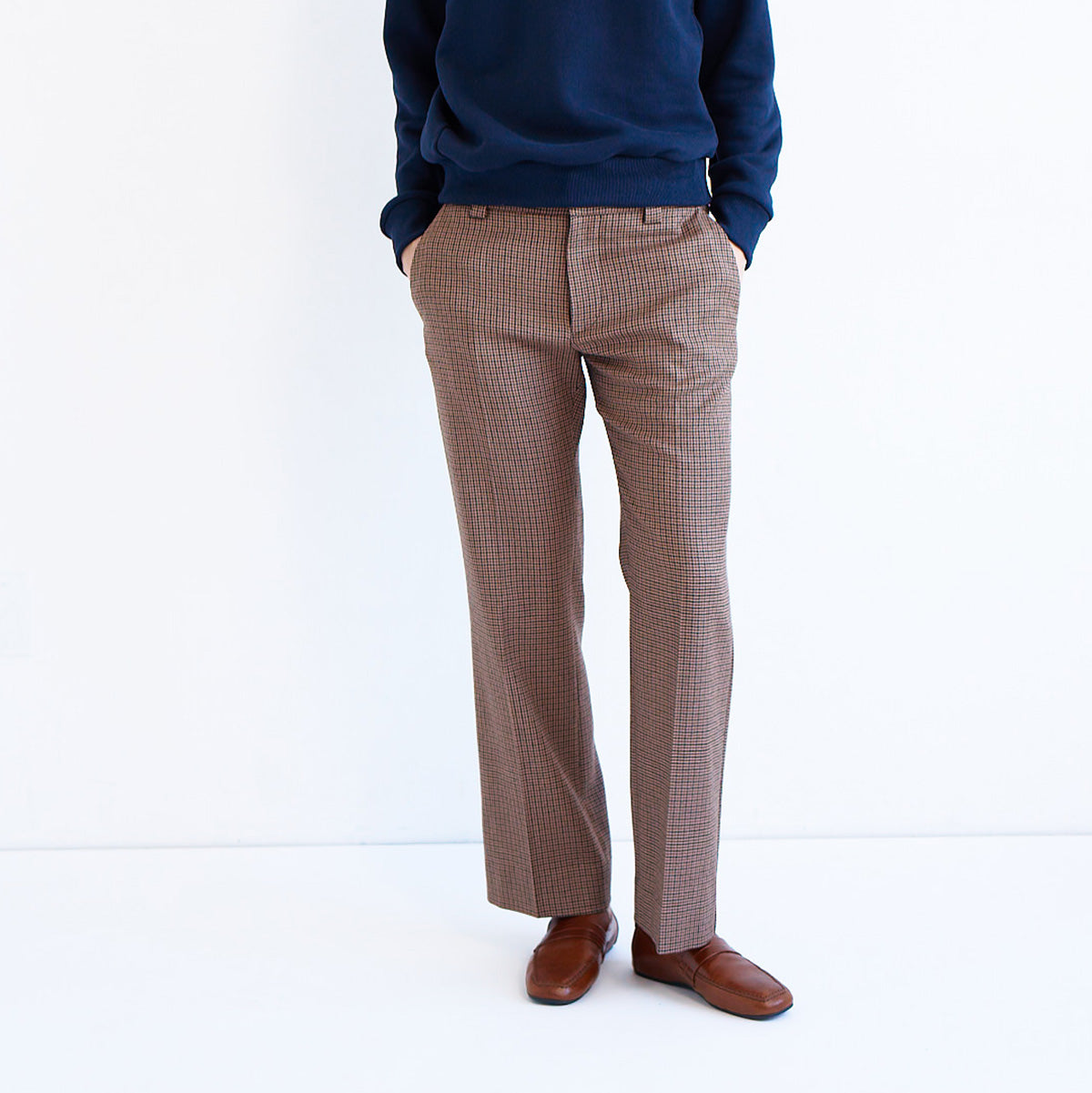 The Kick Trouser in Houndstooth