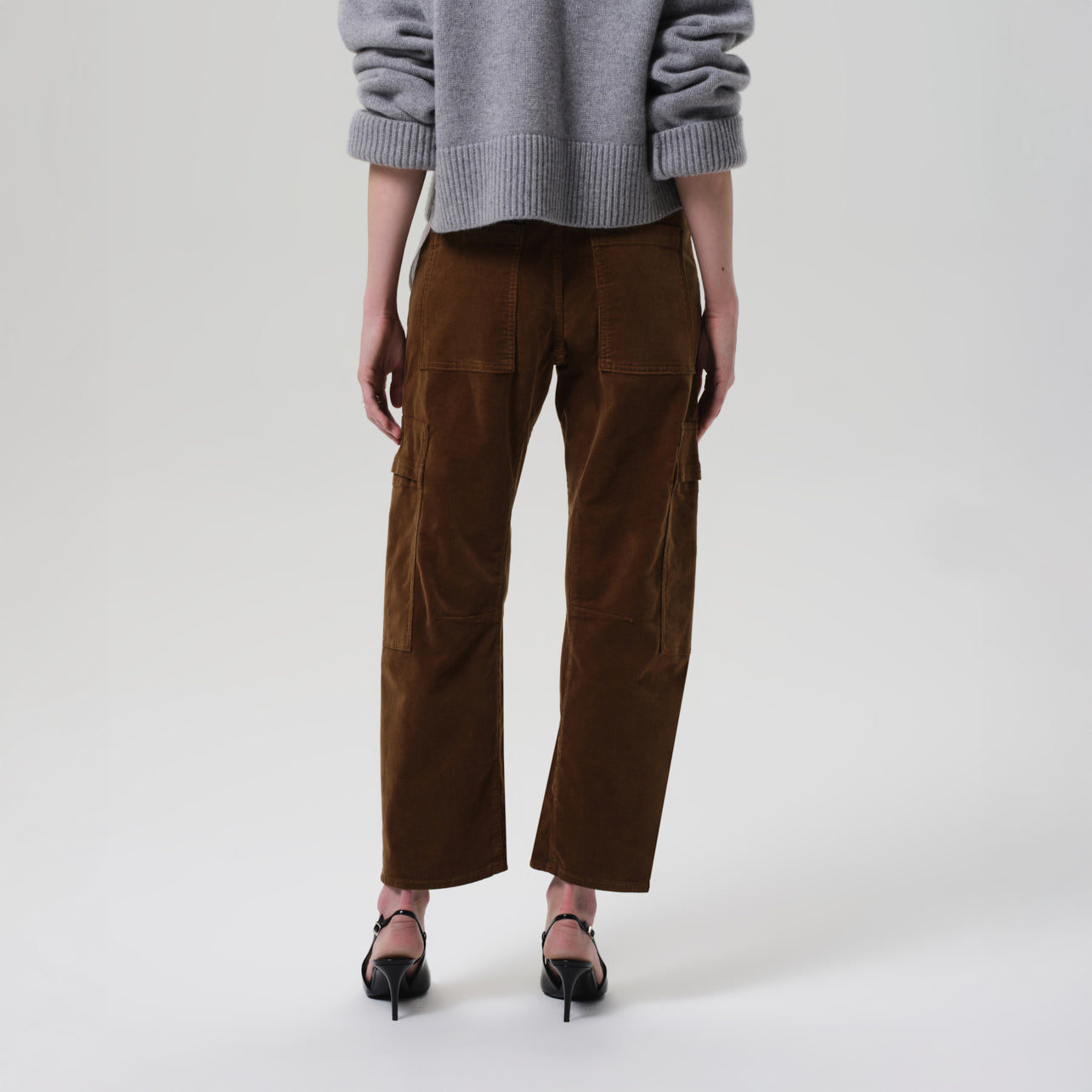 Marcelle Cargo in Manuka Corduroy