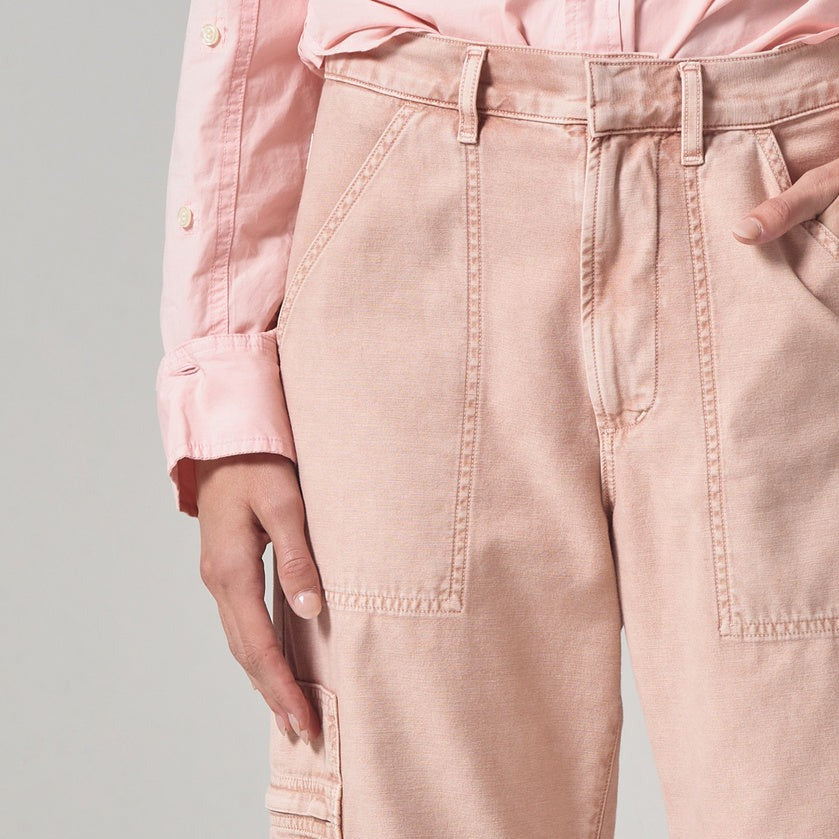 Marcelle Cargo Pant in Roselle