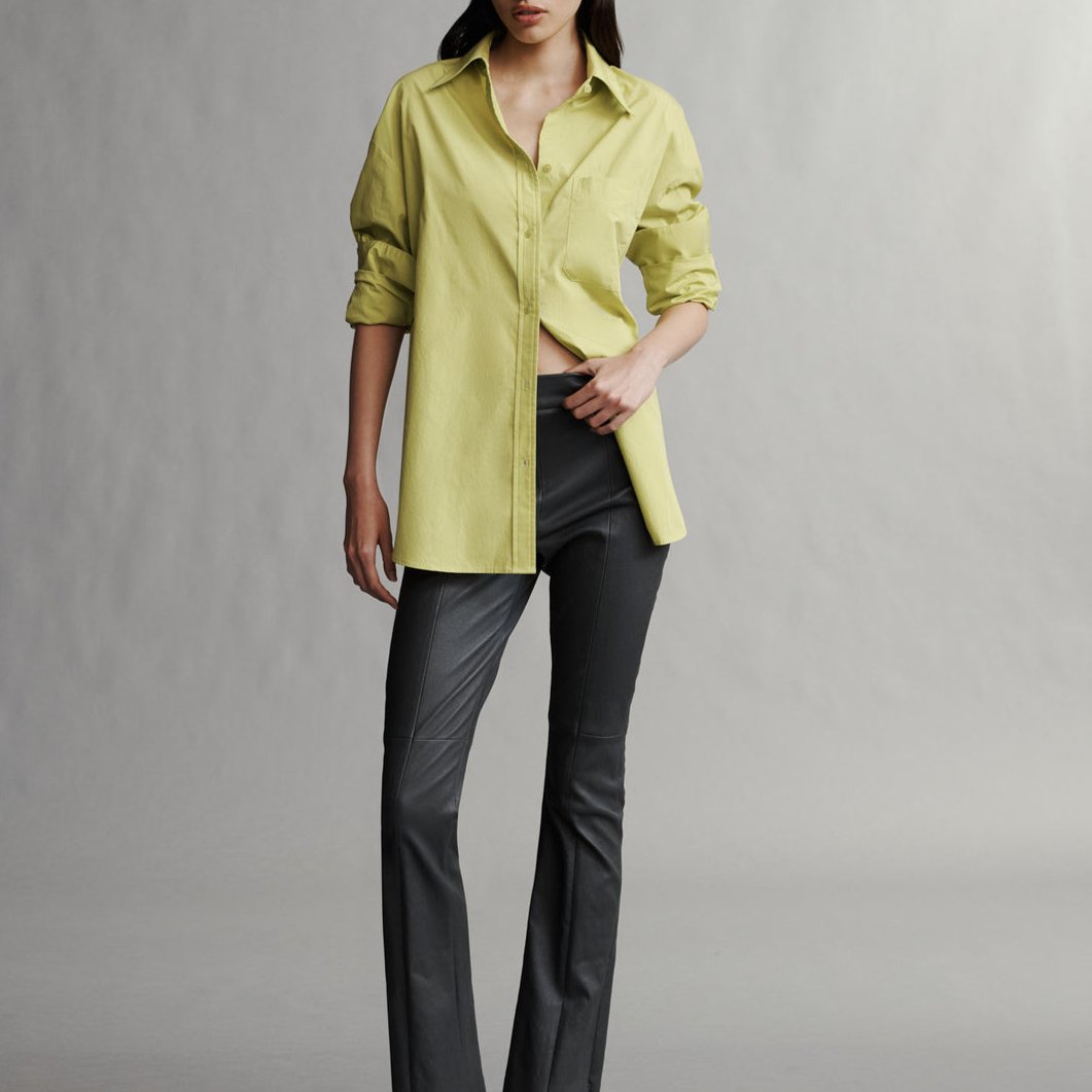 Big Joe Blouse in Apple Green