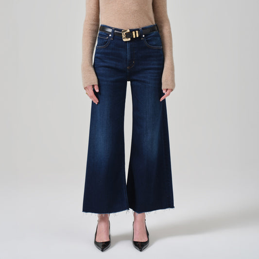 Lyra Wide Leg Crop in Lotus