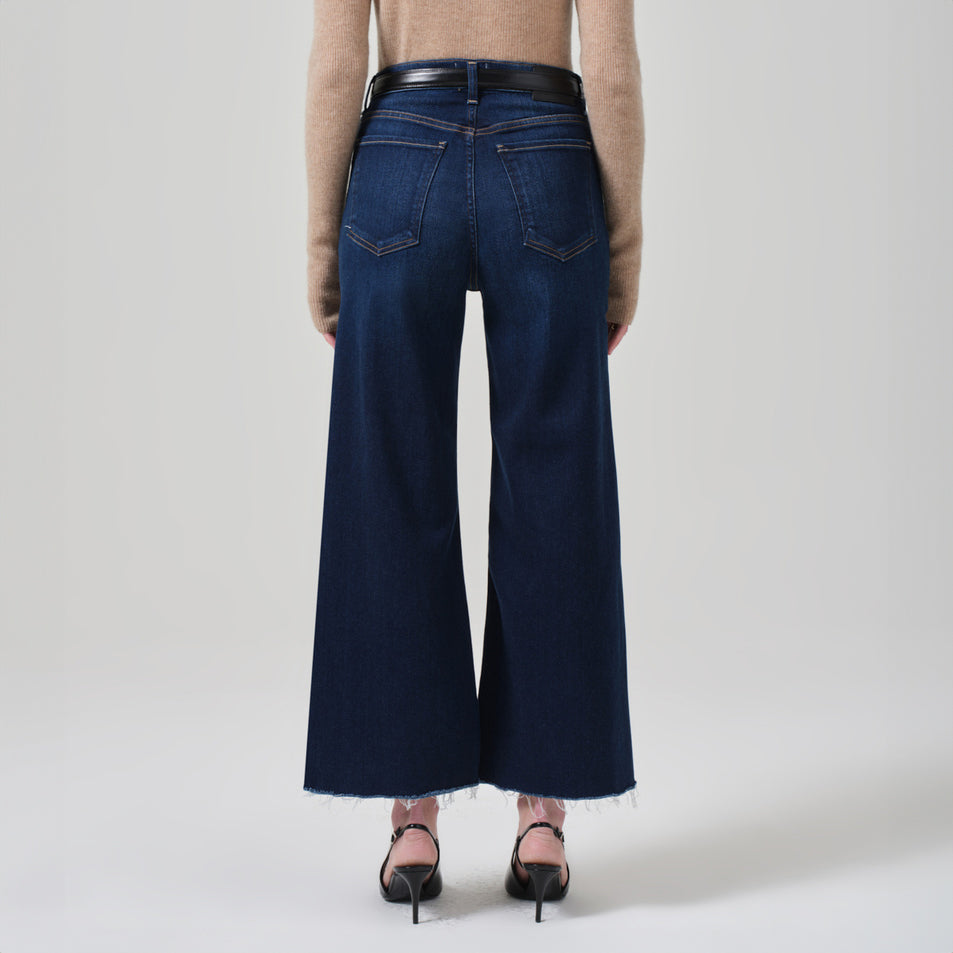 Lyra Wide Leg Crop in Lotus