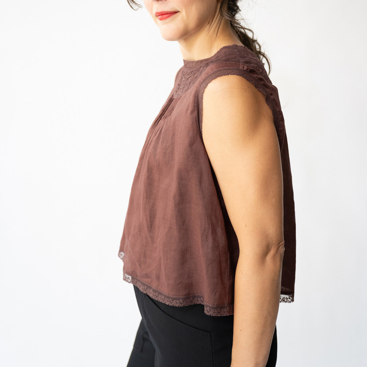 Liletta Top in Dahlia
