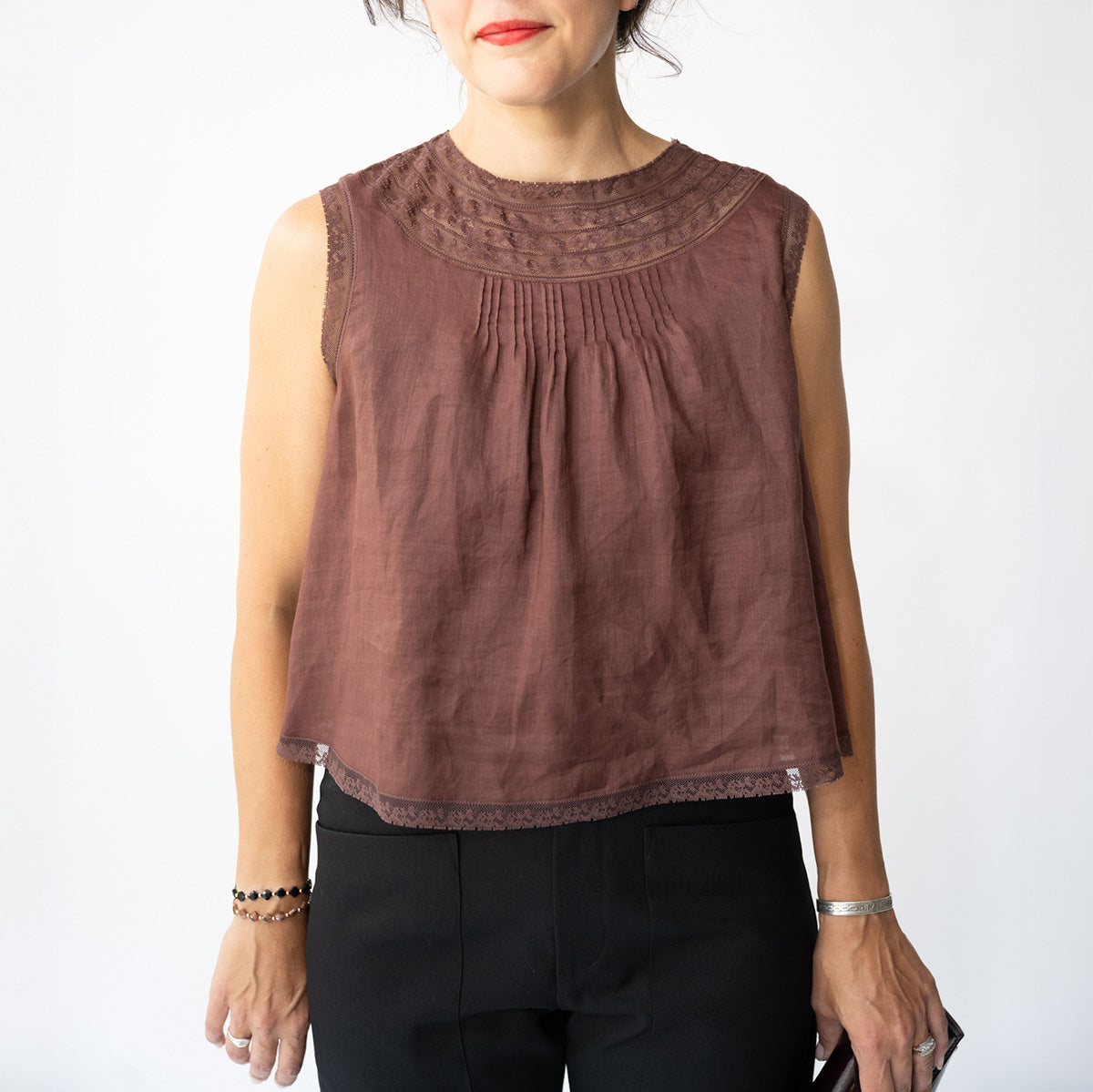 Liletta Top in Dahlia
