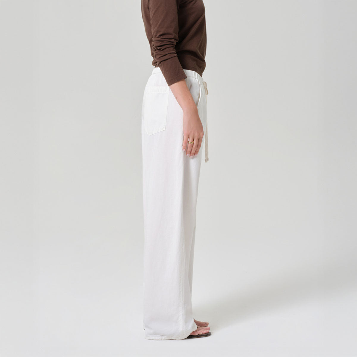 Aurora Pull On Pant in Cream
