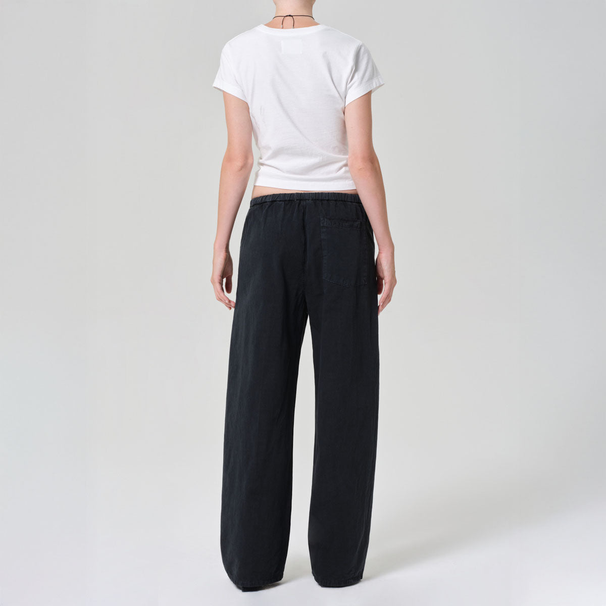 Aurora Pull On Pant in Washed Black