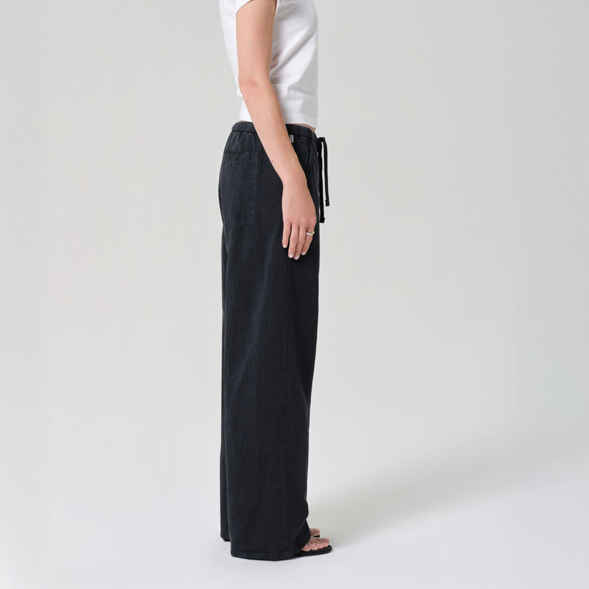 Aurora Pull On Pant in Washed Black